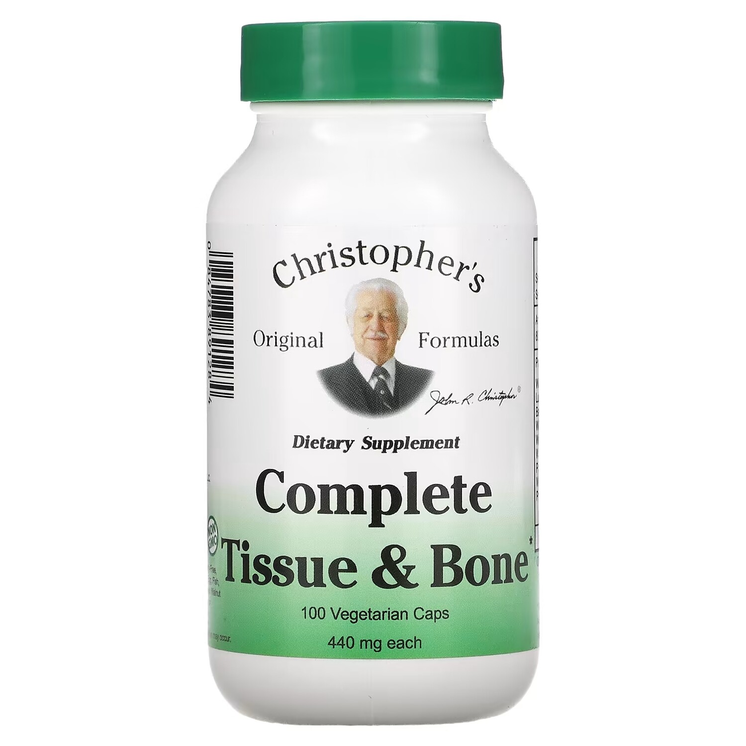 

Комплекс для Тканей и Костей Christopher's Original Formulas, 100 капсул