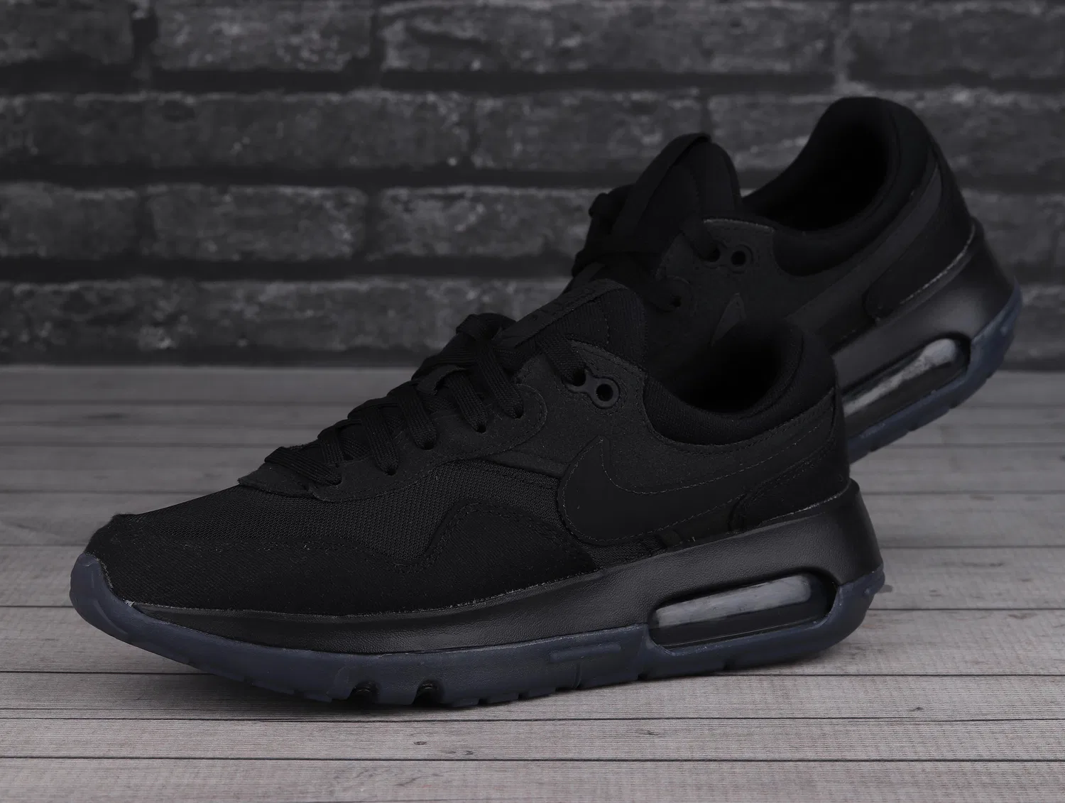 Детские кроссовки с принтом Air Max Nike, Schwarz — фото 3