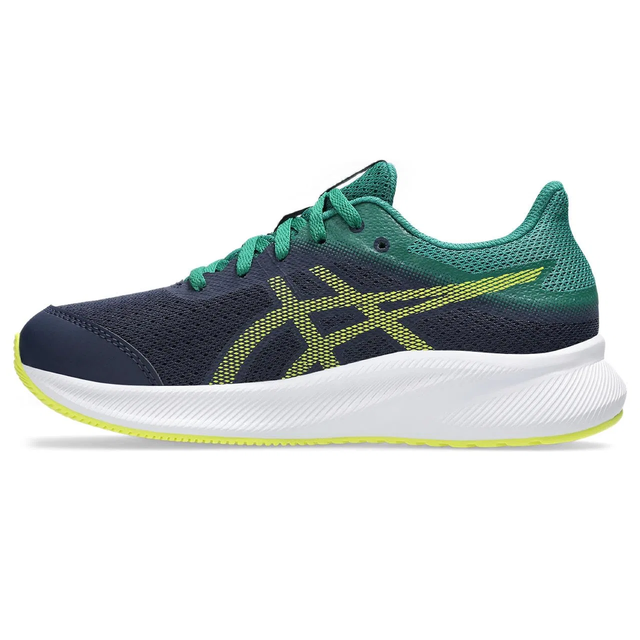 Детские кроссовки для мальчиков с амортизацией Patriot 13 Gs ASICS, Midnight Citron — фото 4