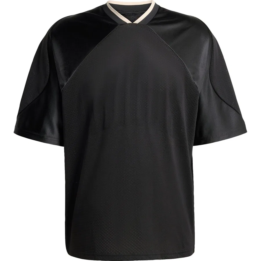 Футболка с длинным рукавом из сетки Sportswear JZ6853 Stadium Graphic Mesh Tee adidas, Черно-белый — фото 3