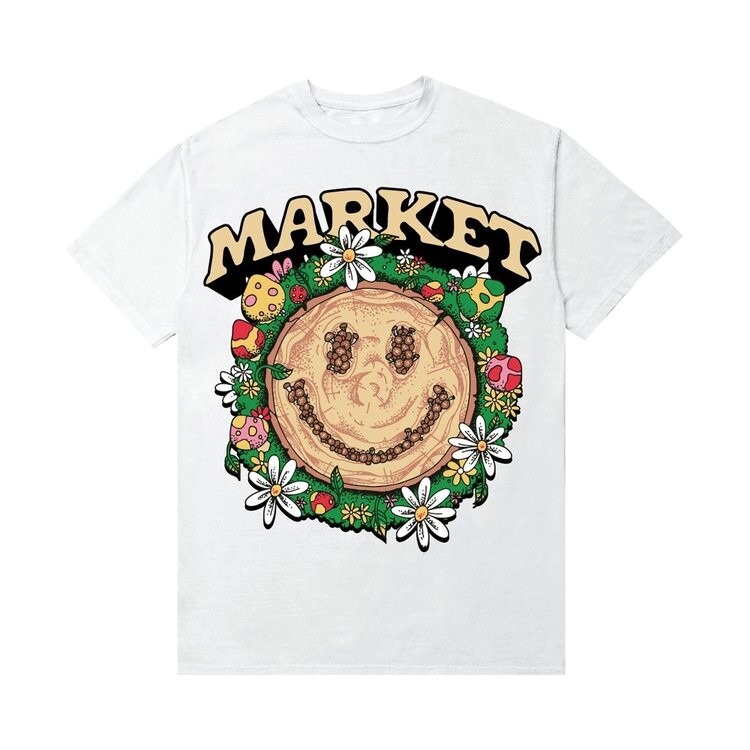 

Футболка Market Smiley Decomposition T-Shirt 'Cloud', белый