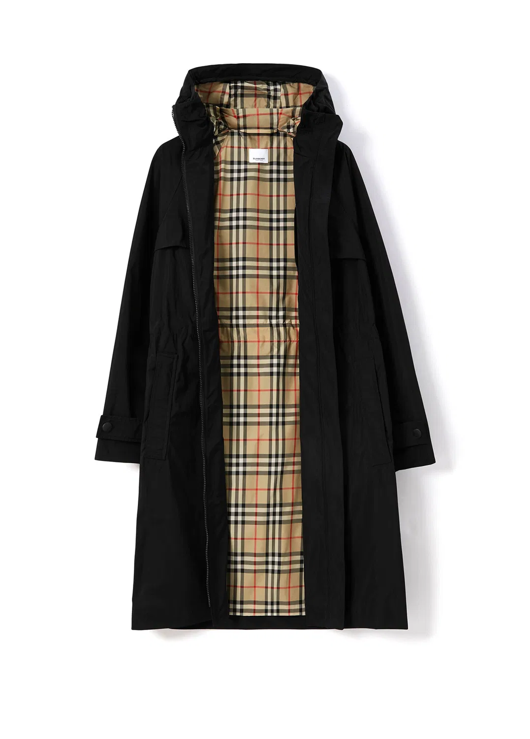 Парка Burberry Lightweight, женская, черный — фото 2