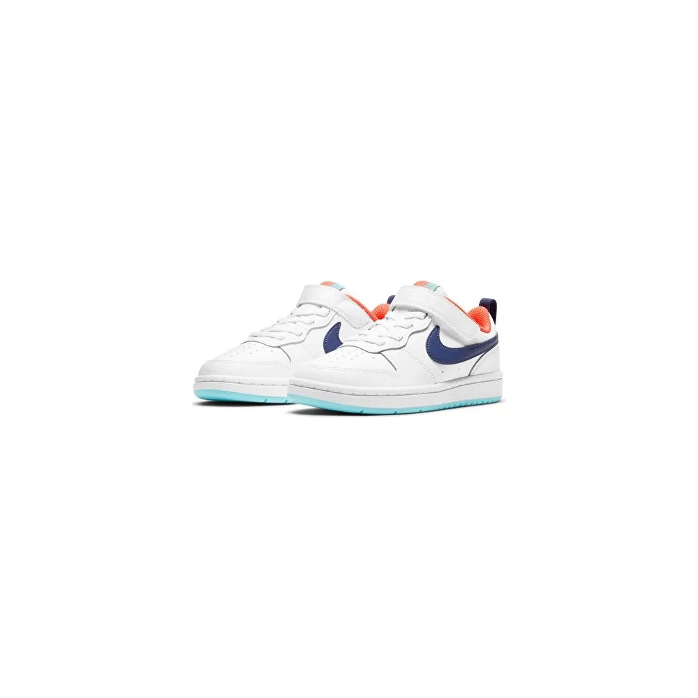 Детские кроссовки Nike Court Borough Low 2 (PSV) White — фото 3