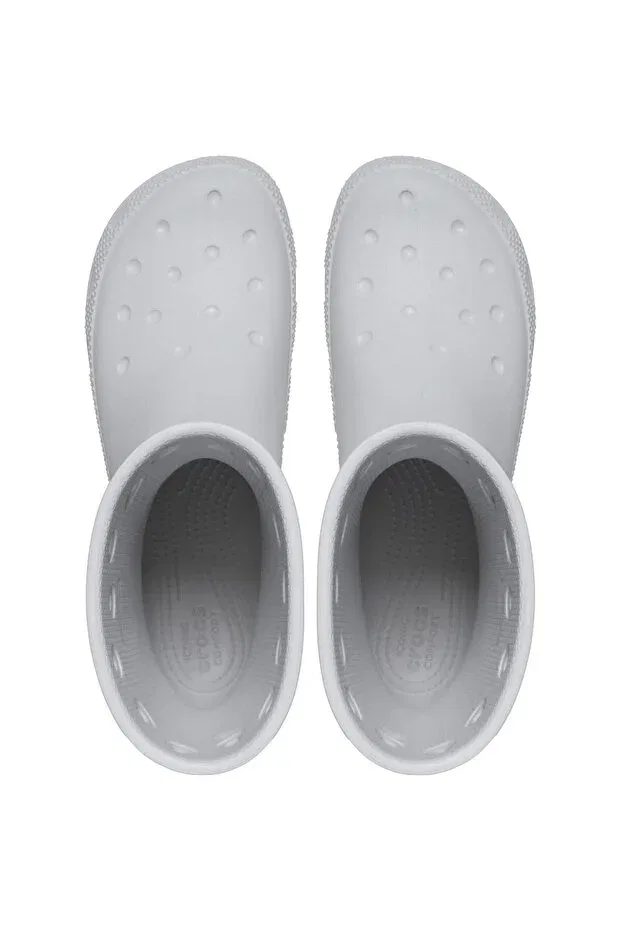 Детские ботинки для девочек без шнуровки Crocs, Gray — фото 2