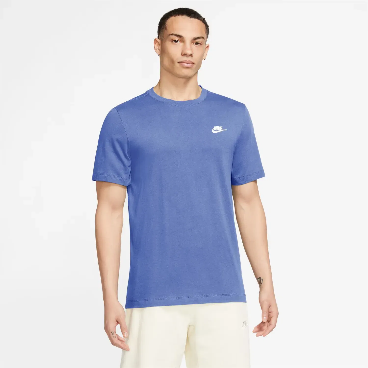 Мужская футболка Sportswear Club Nike, Azul