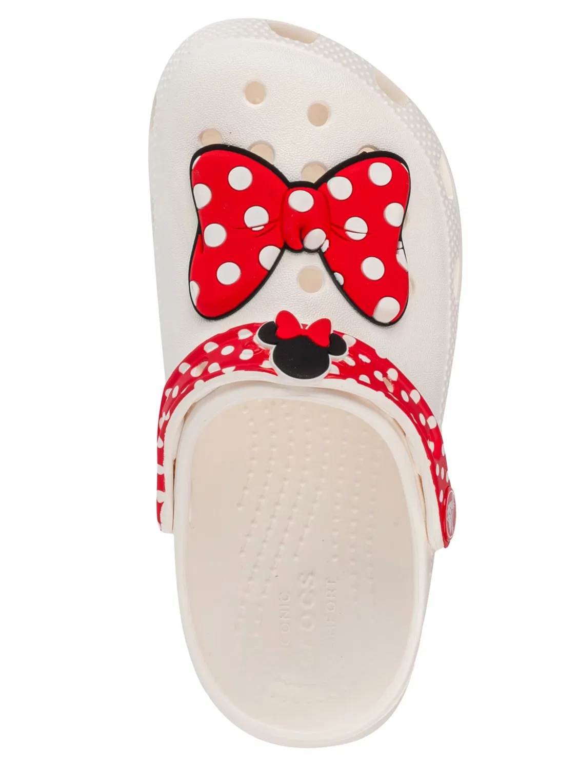 Сандалии Crocs Disney белого цвета — фото 4