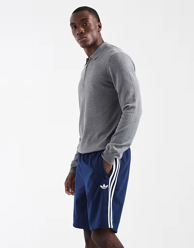 Шорты Adidas Originals Firebird, темно-синий — фото 2