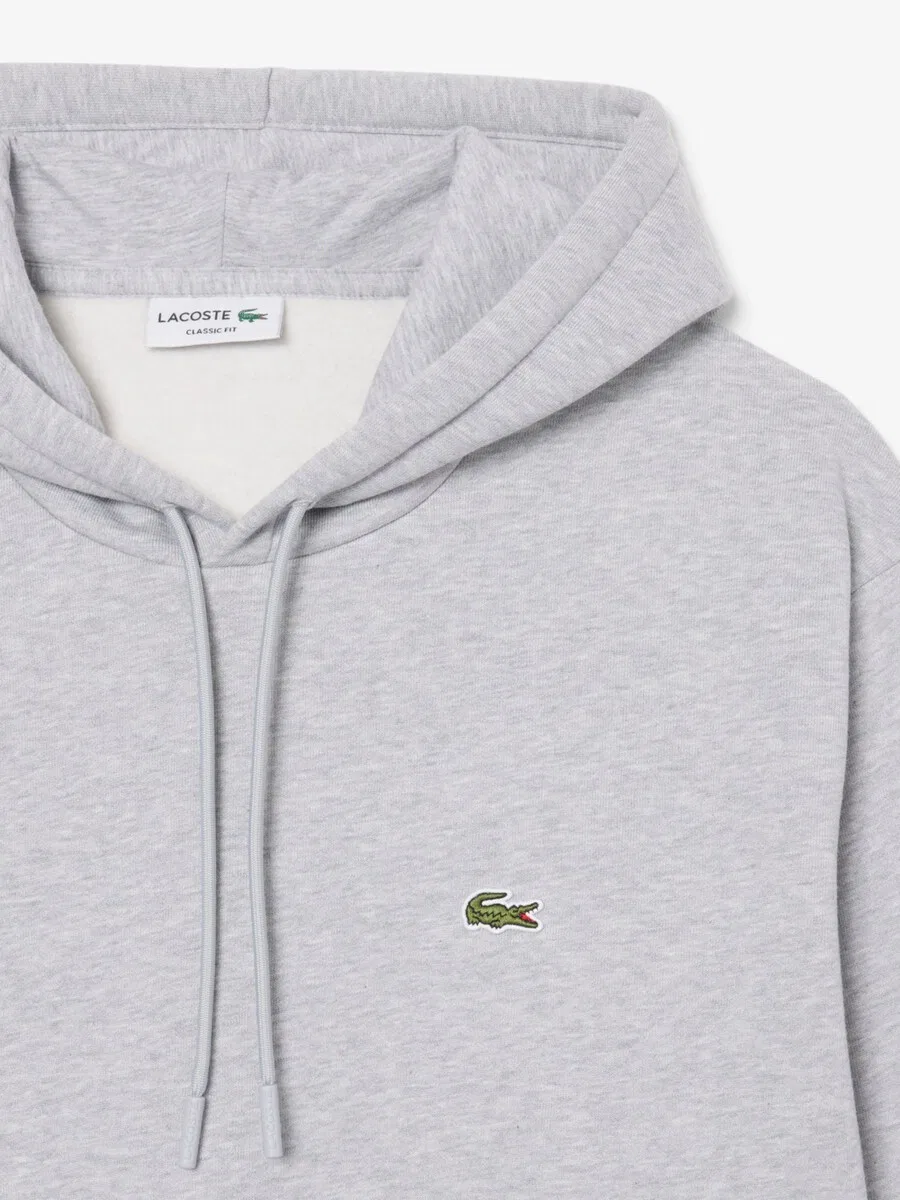 Толстовка LACOSTE серого цвета — фото 3