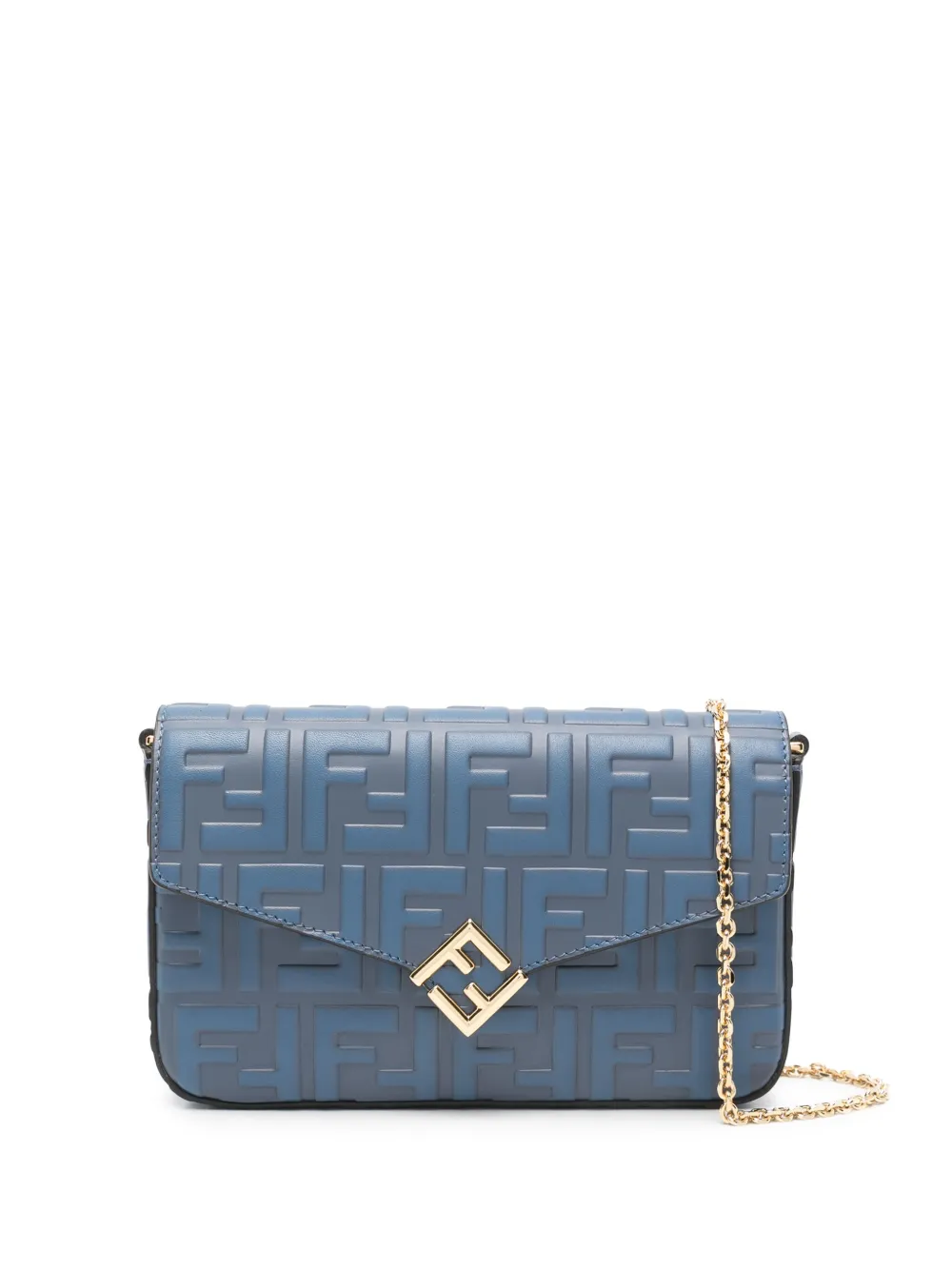 

Клатч FF Diamonds Fendi, синий