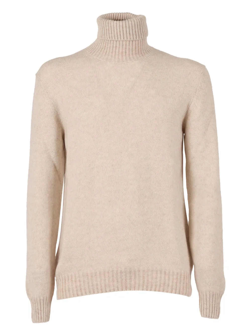 

Свитер с воротником-стойкой Settefili Cashmere, светло-бежевый