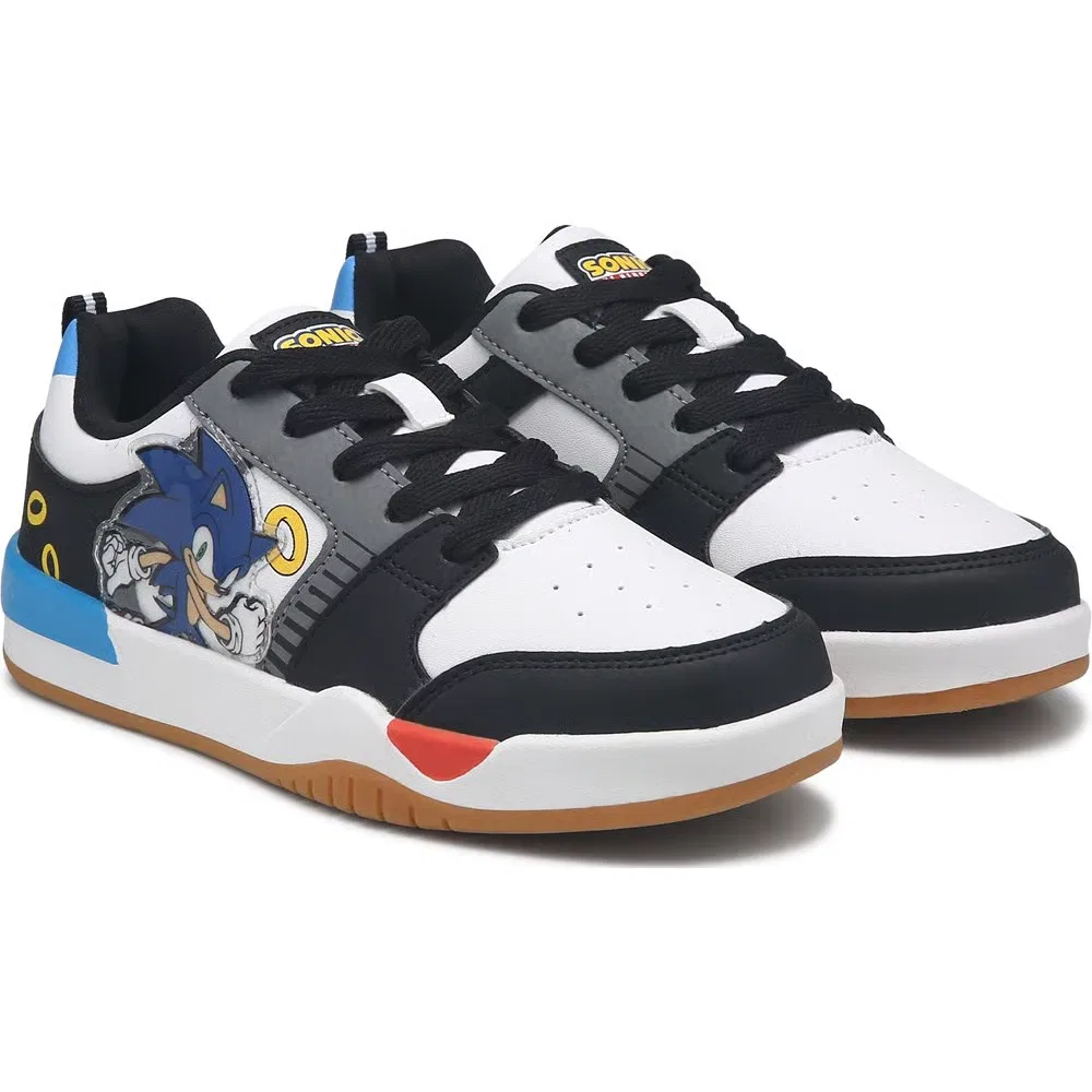 Детские кроссовки Sonic The Hedgehog, Sonic White Blue