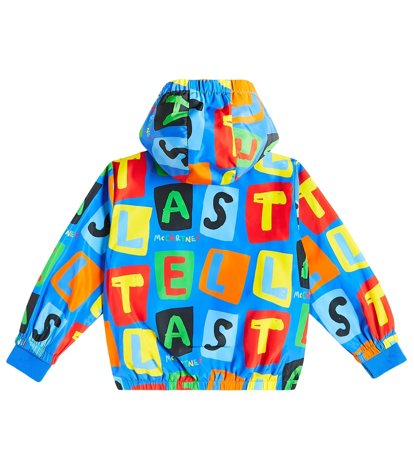 Легкая куртка с принтом Stella Mccartney Kids, мультиколор — фото 3