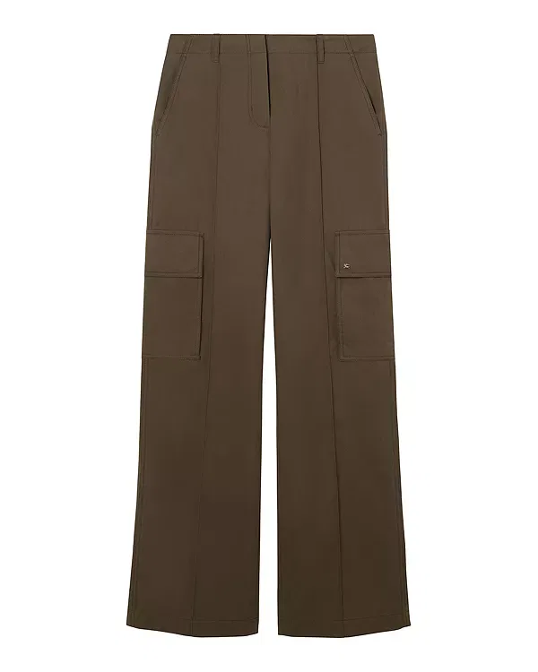 Женские брюки карго с прямым силуэтом Burberry, Juniper — фото 3
