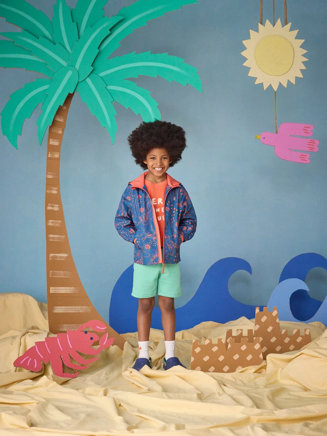 Дождевик Rainwell Blue Dino Joules, синий динозавр