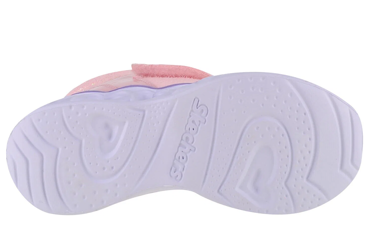 Детские зимние ботинки для девочек Heart Lights Skechers, Rosa — фото 4