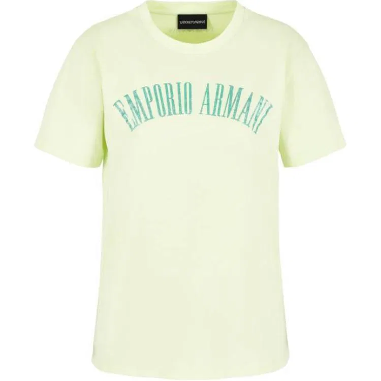 Женская футболка EMPORIO ARMANI, Light Green