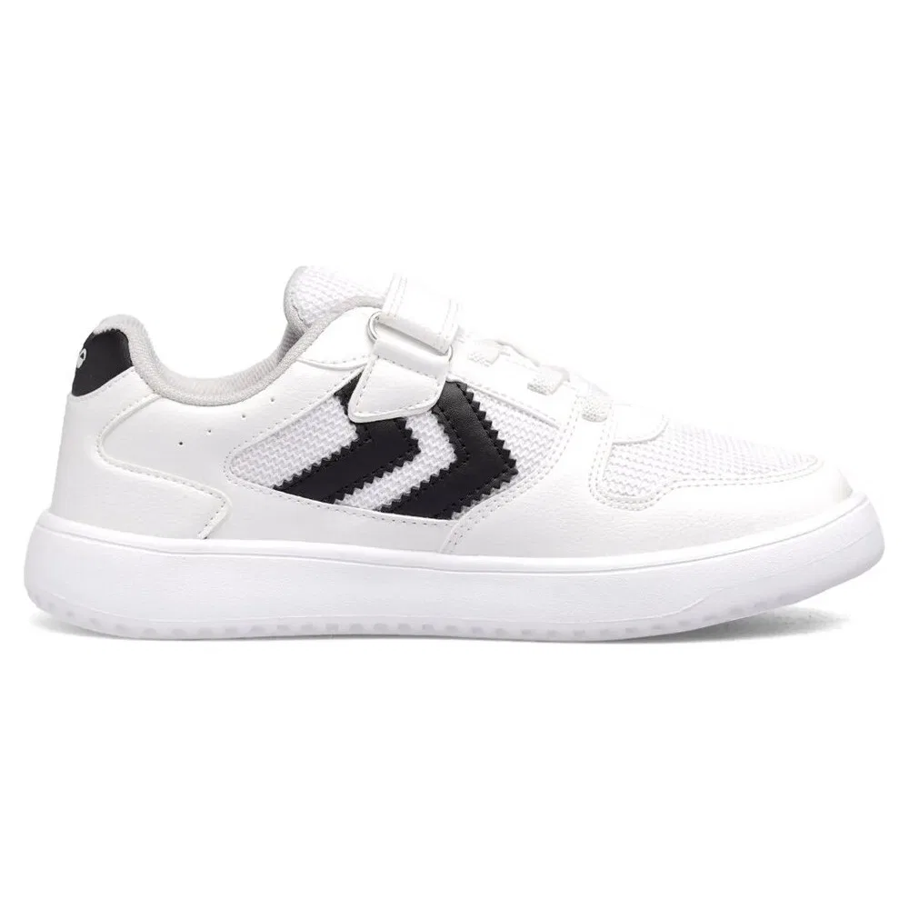 Детские спортивные кроссовки с легкой подошвой Kayno Sm Jr Hummel, White Black — фото 3