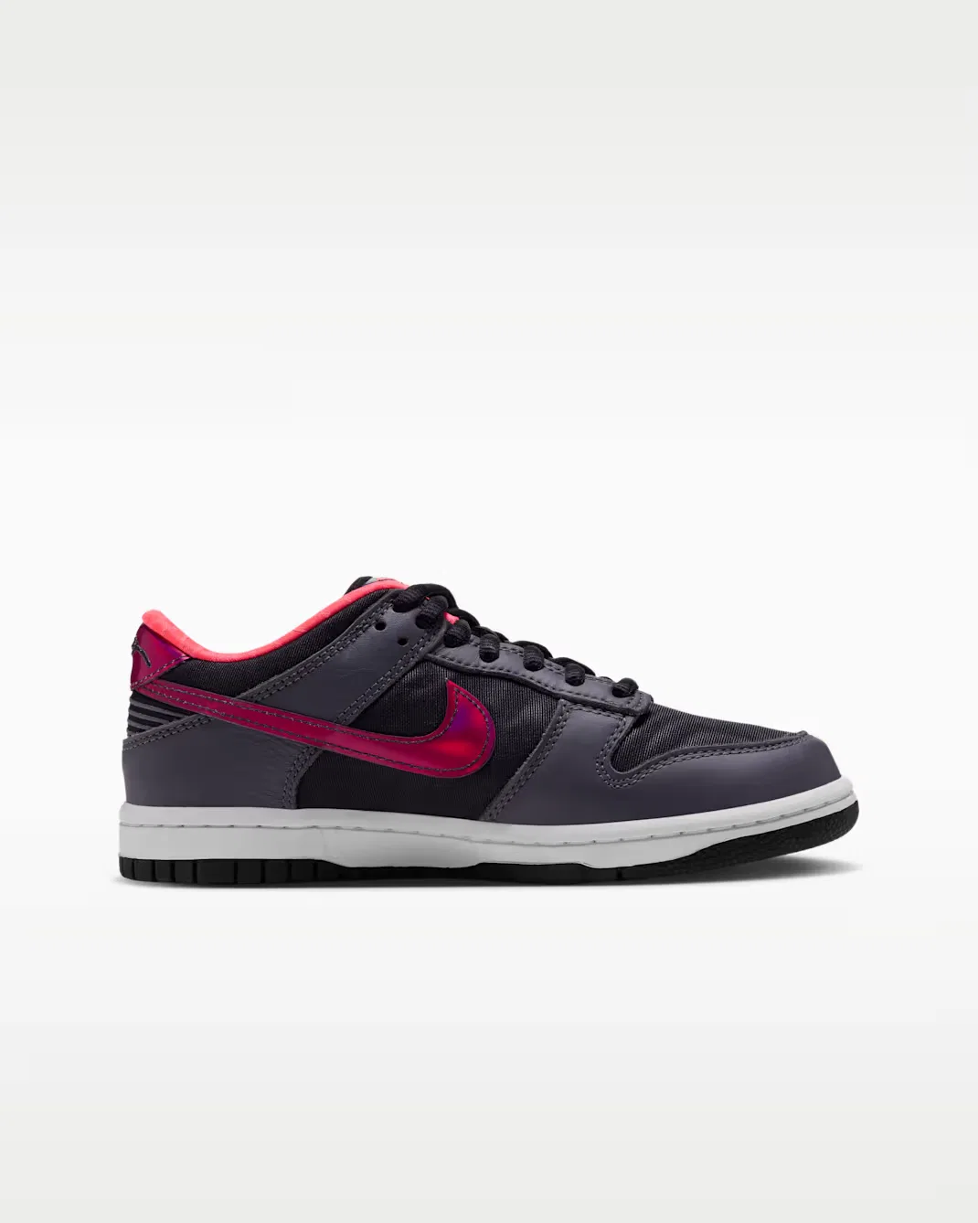 Обувь для детей постарше Dunk Low Protro "Black and Hot Punch" Nike, Black/Hot Punch/Multi-Color — фото 3