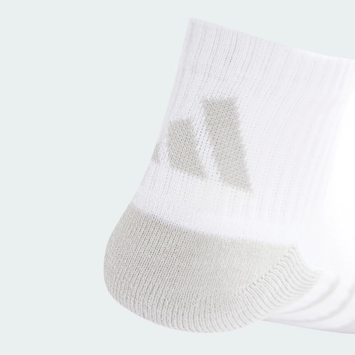 Мужские носки с поддержкой свода стопы Essentials CLIMACOOL Quarter Socken, Adidas, Weiss — фото 2