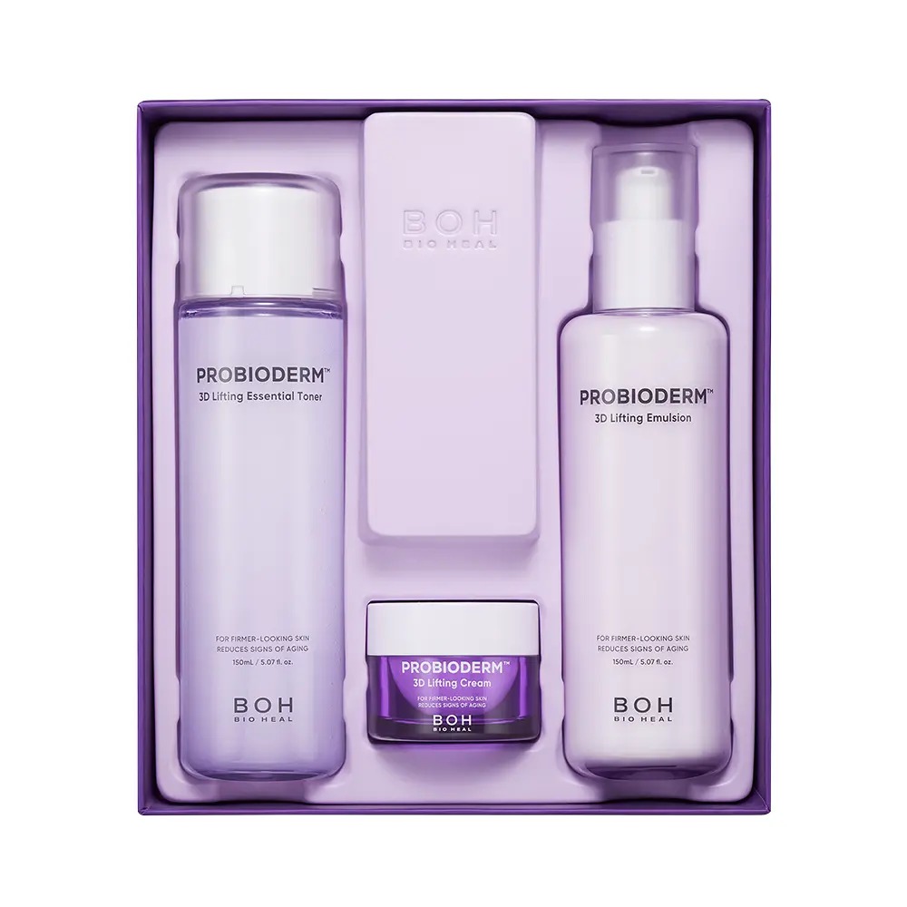 Набор для ухода за кожей лица Bioheal Boh Probioderm 3D Lifting Skincare, 2 предмета + подарок — фото 3