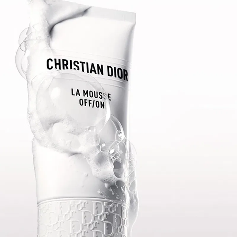 Очищающая пенка для лица с экстрактом кувшинки, 150 мл, DIOR, Pink Black Modern Box Limited Edition, Clear Soothing Cleaning Makeup Removal, Black Pink — фото 3