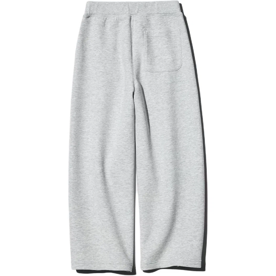 Детские спортивные штаны из трикотажа UNIQLO, Серый — фото 3