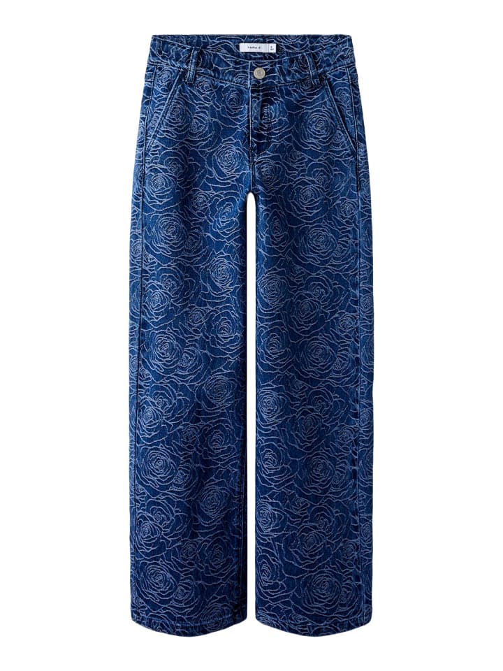 

Джинсы name it, темно-синий деним