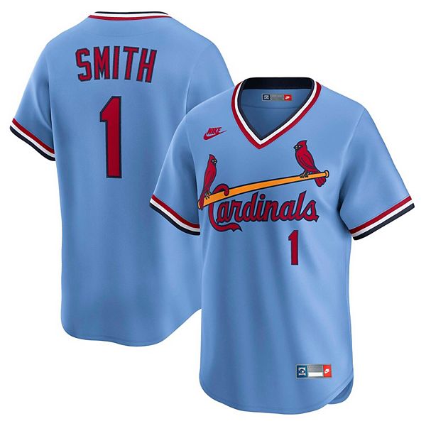 

Мужская бейсболка St Louis Cardinals Ozzie Smith синяя из коллекции Cooperstown Nike