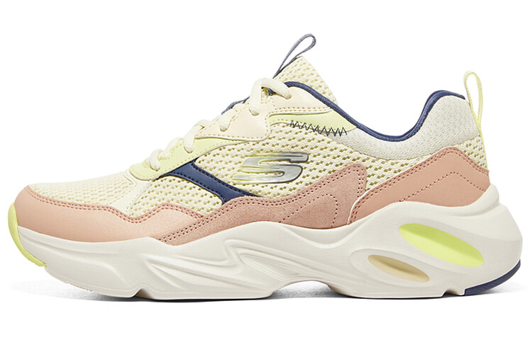 

Кроссовки для бега Stamina Airy женские с низким верхом, натуральные Skechers