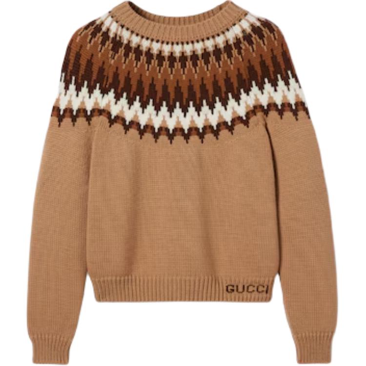 Свитер GUCCI мужской, хаки