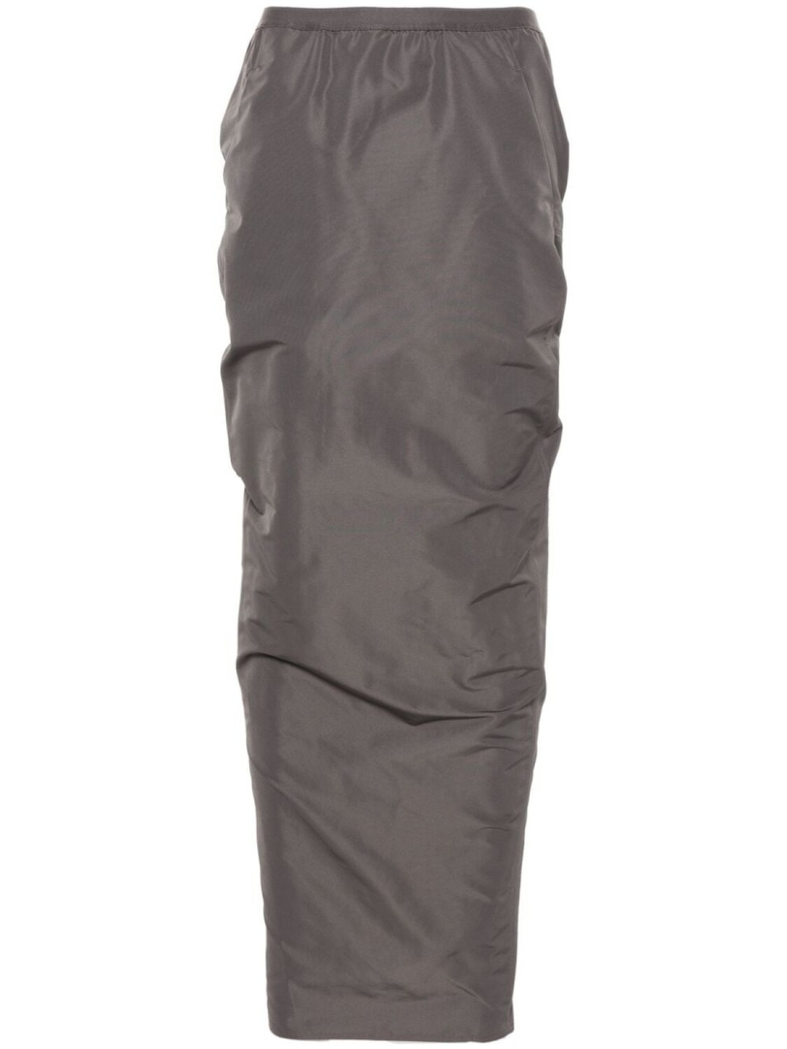 

Длинная юбка Soft Pillar Rick Owens, серый