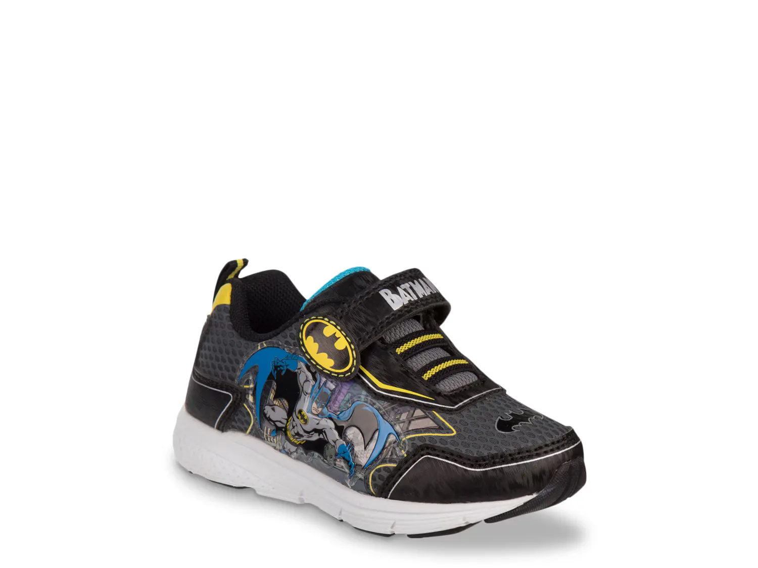 

Кроссовки Light-Up Sneaker Batman, черный/желтый