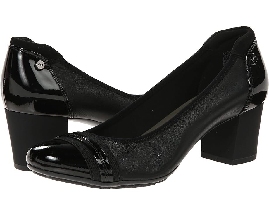 Туфли Anne Klein Sport Guardian, черная кожа