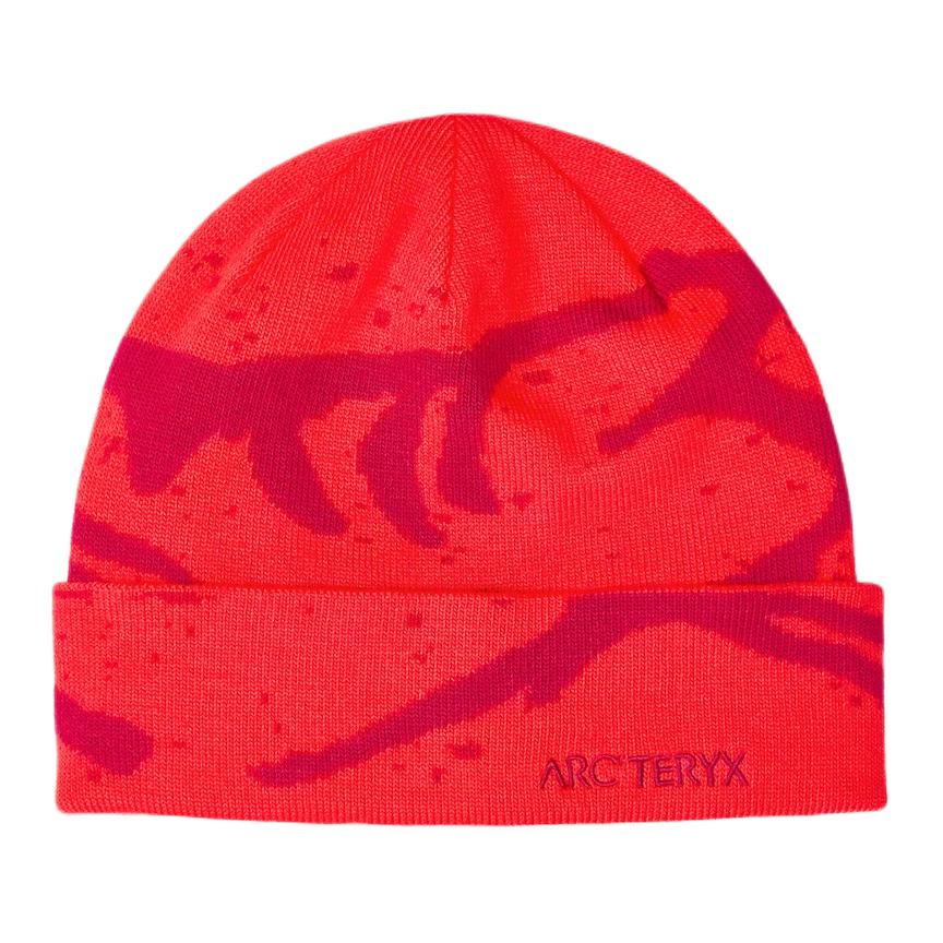

Arcteryx Переработанная полиэстеровая пряжа с эластаном унисекс красная шапка, Red