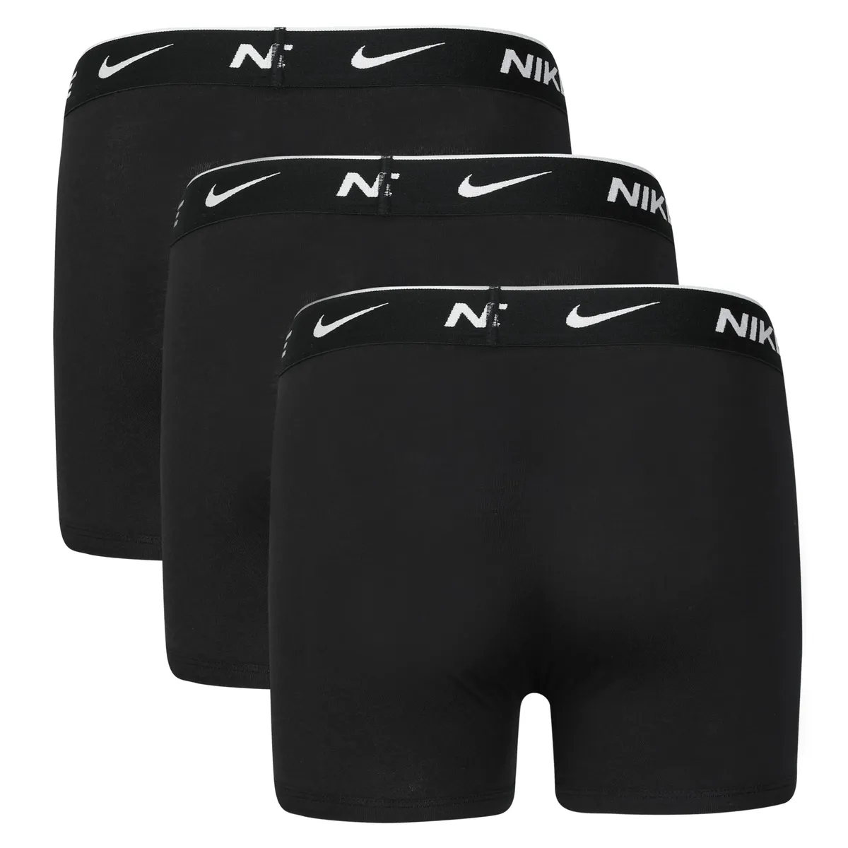 Трусы-боксеры Nike Sportswear "EVERYDAY COTTON 3PK BOXER BRIEF для детей" (3 шт. в упаковке, 3 шт. в упаковке), черный — фото 2