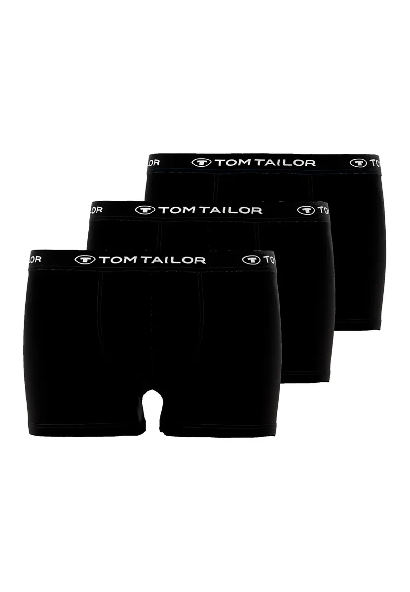 

Трусы-боксеры TOM TAILOR "Буфер" (упаковка, 3 шт.), черный