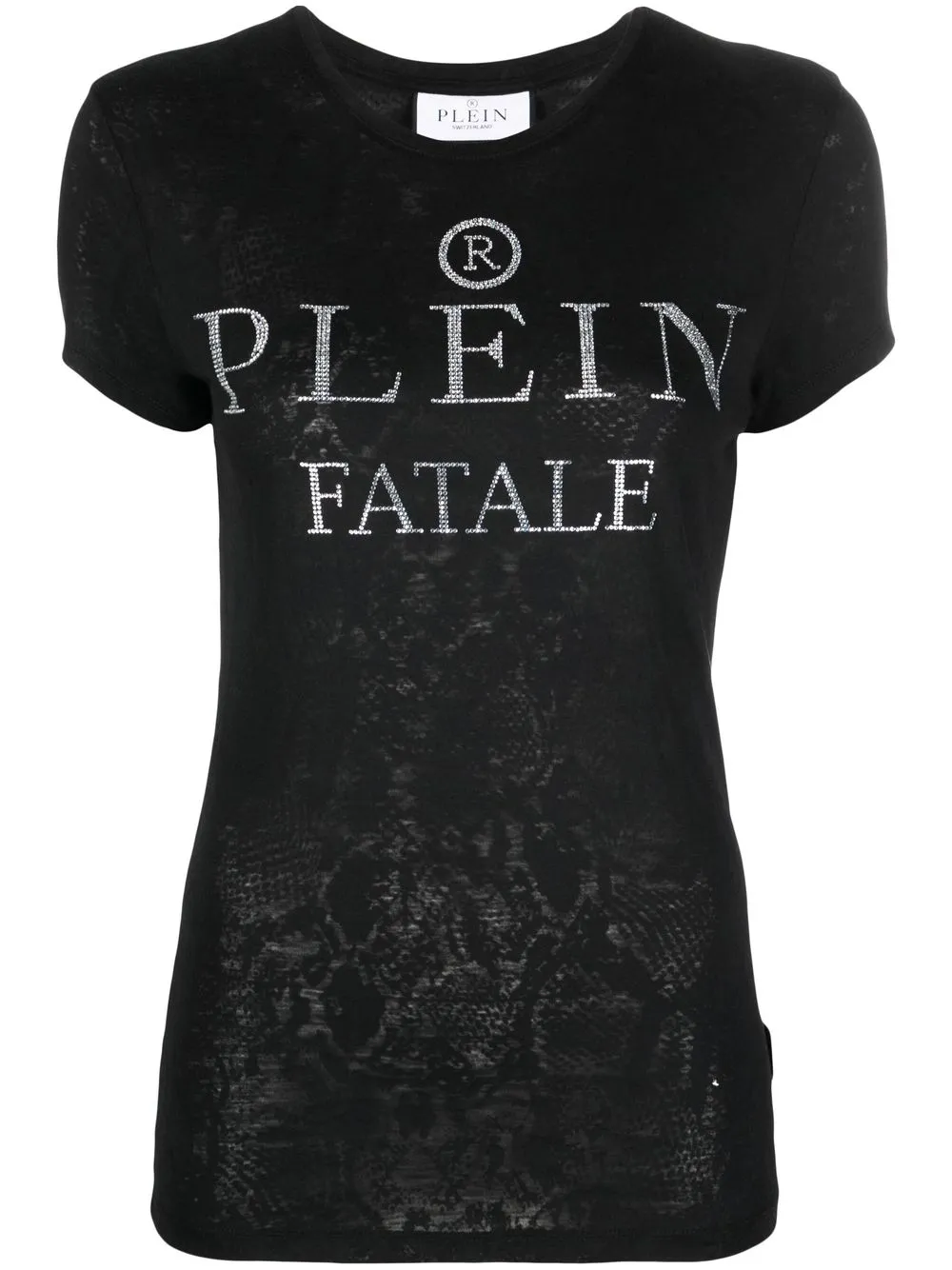 

Футболка с логотипом Philipp Plein, черный