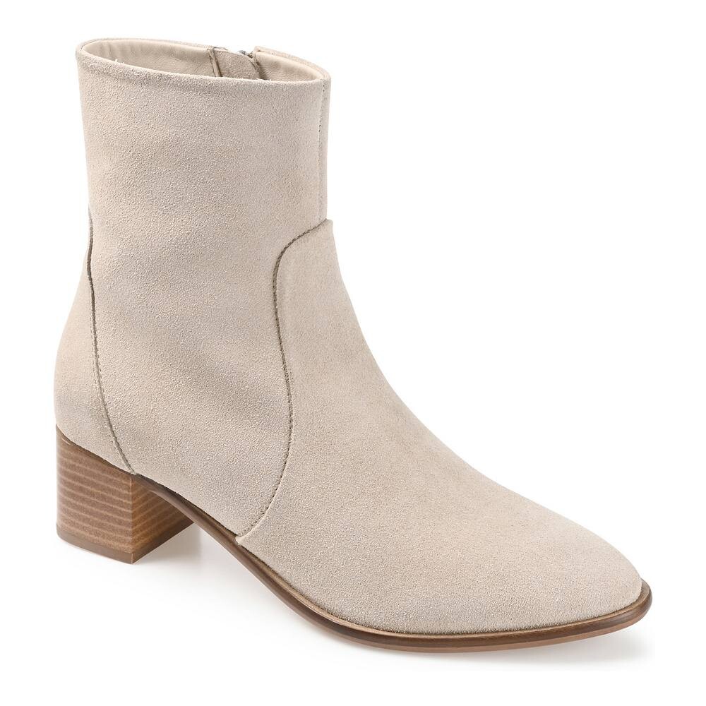 

Женские замшевые ботильоны Journee Signature Airly Tru Comfort Foam, песочный