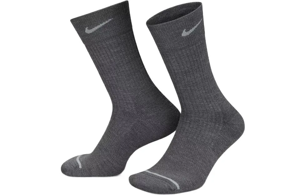 Мужские носки до середины икры Nike, Iron Gray/Particle Gray/Light Bone/Phantom Gray White