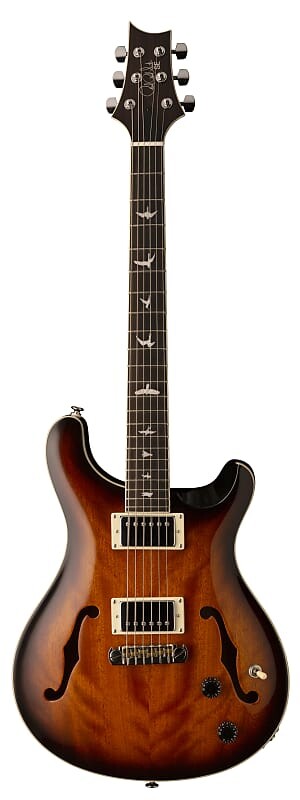 

Электрогитара PRS SE Hollowbody Standard Mahogany Electric Guitar - McCarty Tobacco Sunburst