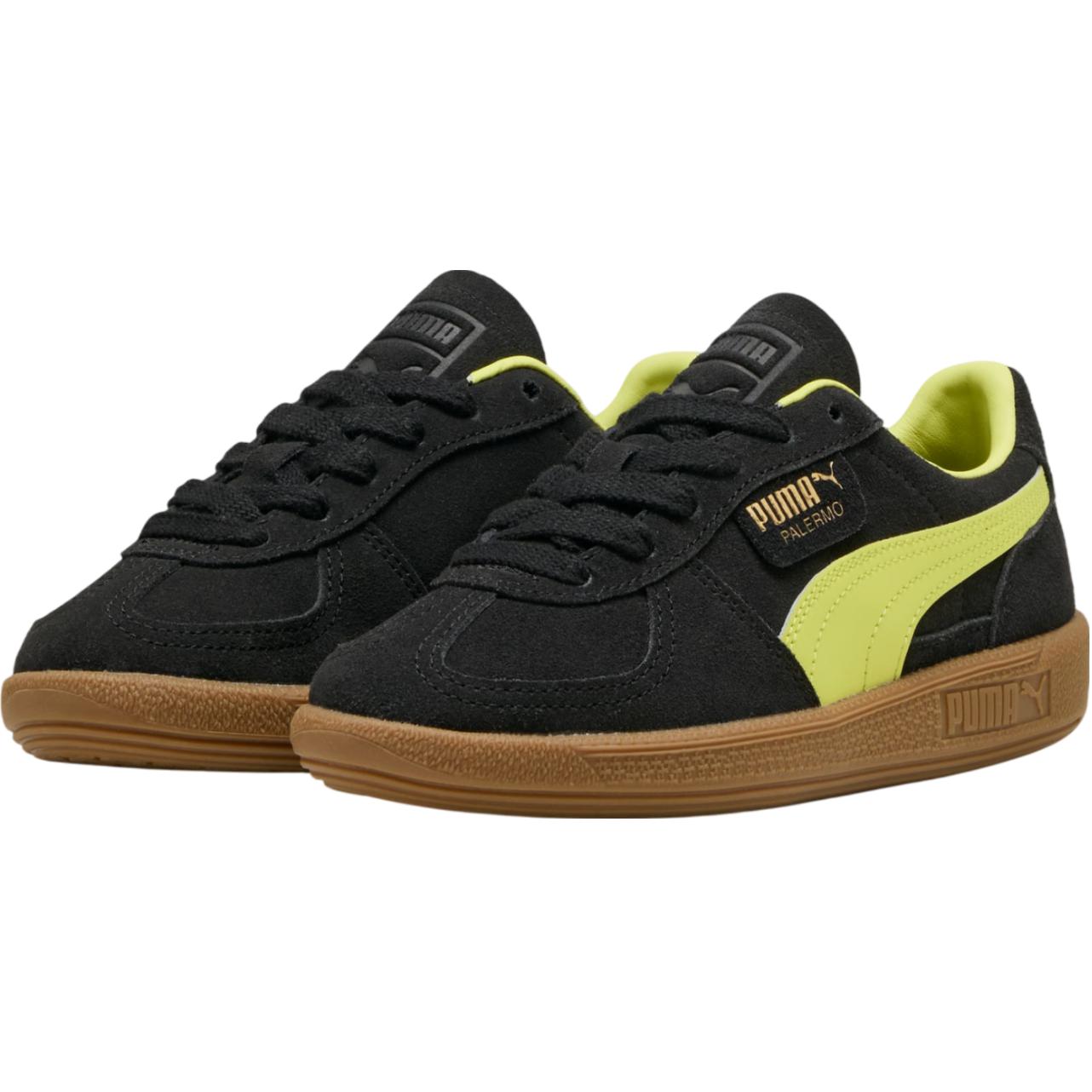 Palermo Low top детские скейтерские кроссовки для подростков PUMA, черный — фото 4