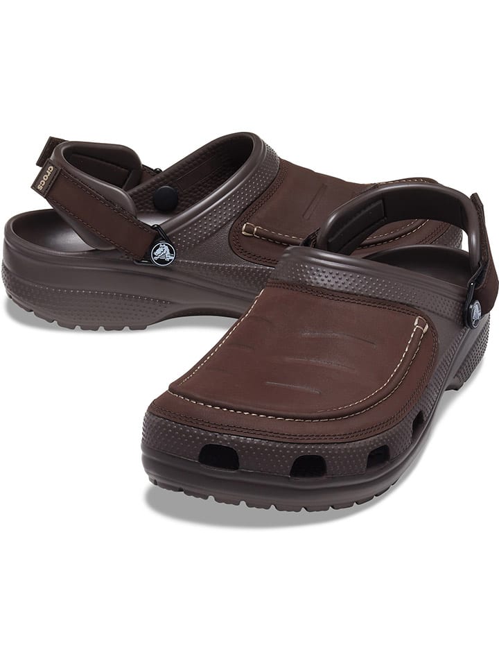 

Домашние тапочки Crocs Yukon Vista II, коричневый