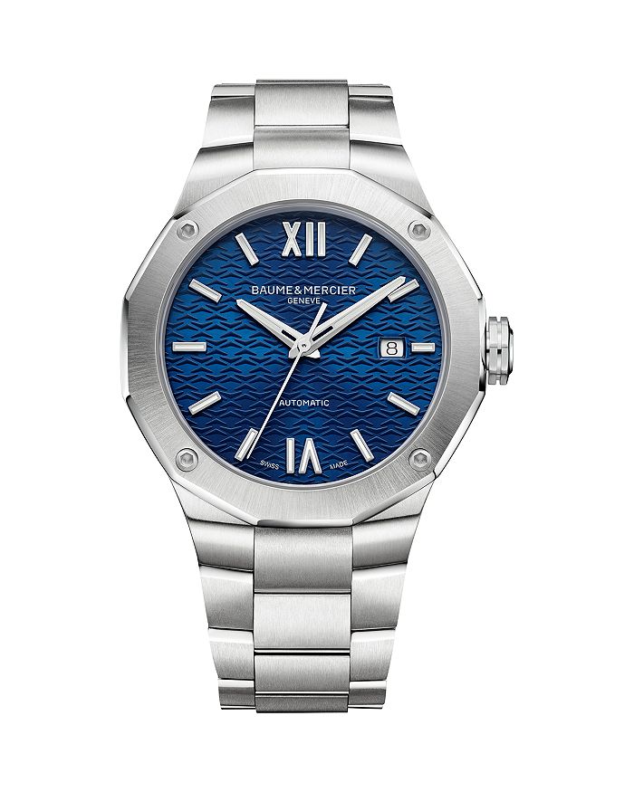 

Часы Riviera, 42 мм Baume & Mercier, синий