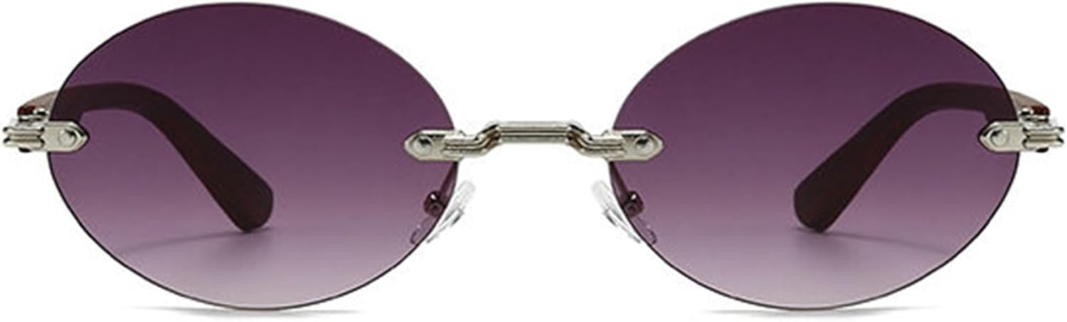 

Солнцезащитные очки Willochra в стиле ретро, ​​овальные, для женщин и мужчин. Модные солнцезащитные очки, классические, без оправы, круглые, с градиентным переходом цвета, защита от ультрафиолета UV400, C3