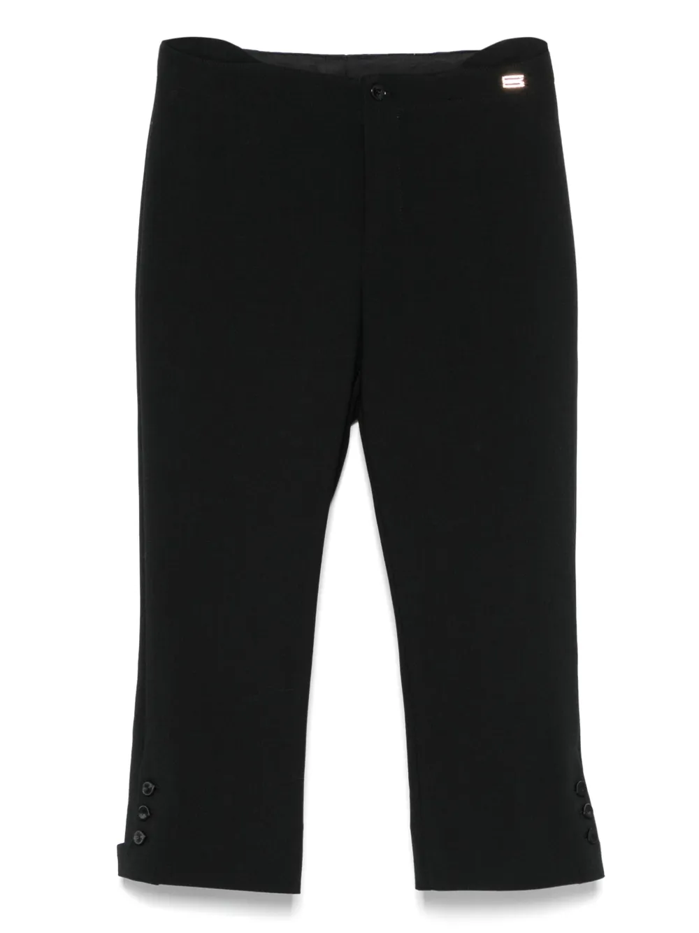 

Прямые брюки VICTORIA BECKHAM, черный