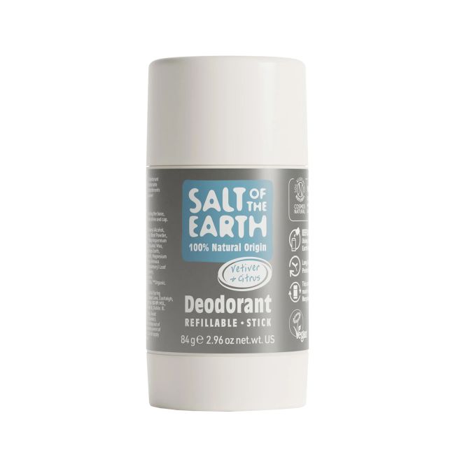 

Дезодорант-Карандаш многоразового использования Salt Of The Earth, 84 гр