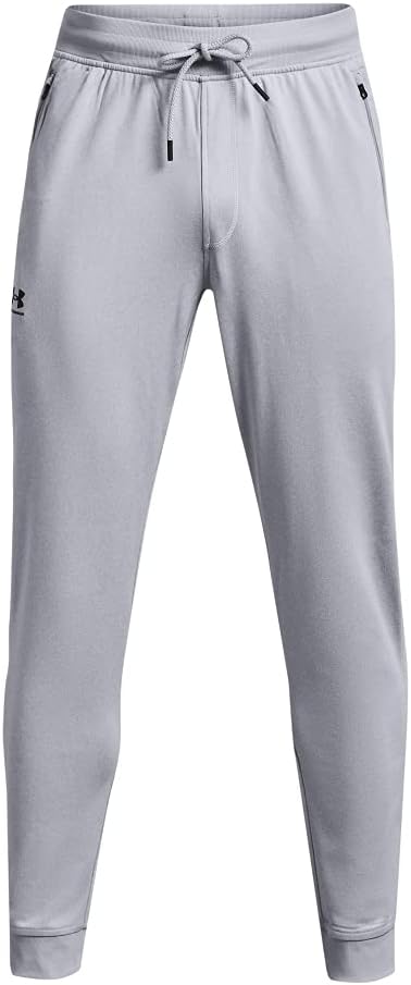 

Under Armour мужские трикотажные джоггеры, Mod Gray Full Heather (011)/Black