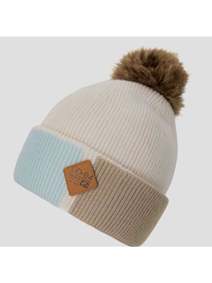 

Шапка с помпоном Винни светло-бежевого цвета Chillouts Headwear