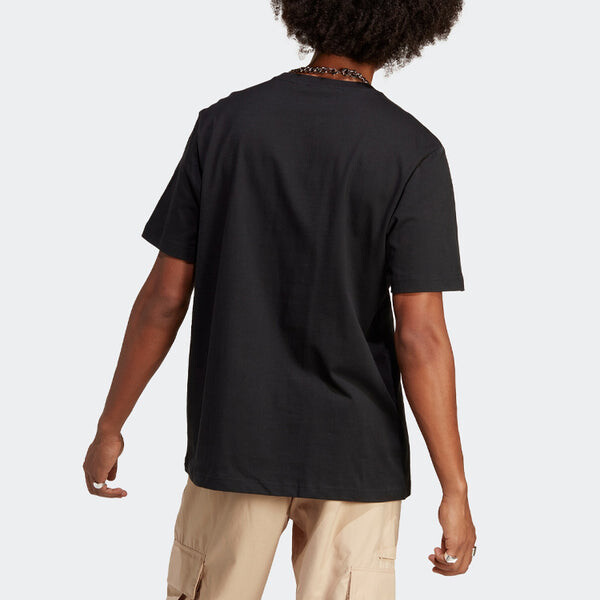 Футболка Adidas Originals Adv MTN Fleece Tee 'Black', черный — фото 3