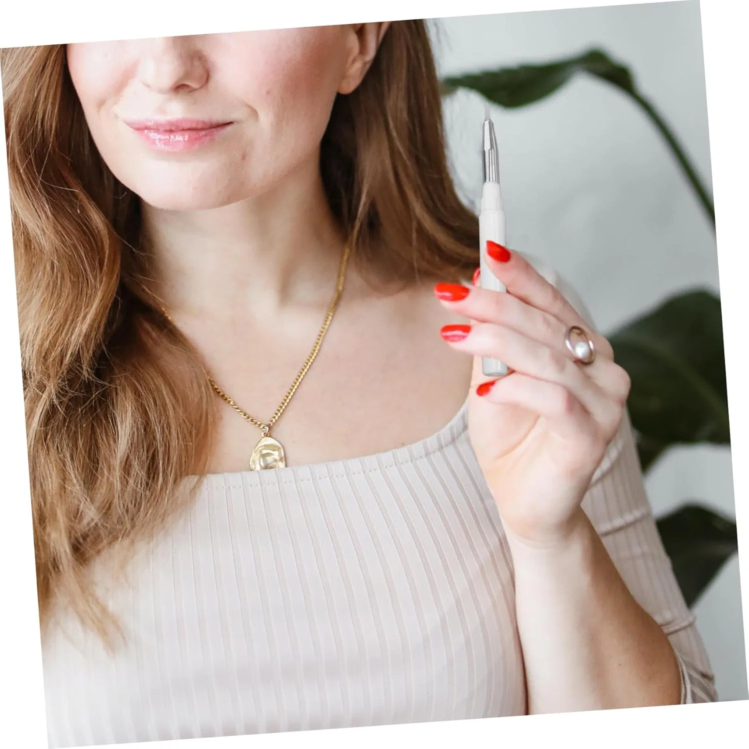 Набор кистей для губ и глаз Silicone Liner Lip Gloss Applicator Beavorty 4 шт — фото 3